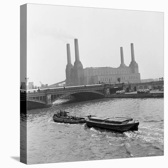 Battersea Power Station, 1954-Bela Zola-Premier Image Canvas