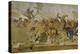 Battle Between Alexander the Great and King Dareios (Battle of Issos)-null-Premier Image Canvas