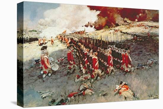 Battle of Bunker Hill, 17 June 1775-Howard Pyle-Premier Image Canvas