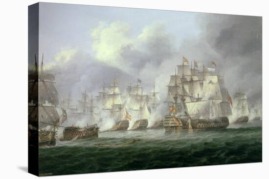 Battle of Cape St. Vincent, 14th February 1797: the British Defeat the Spanish-Thomas Luny-Premier Image Canvas