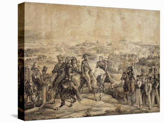 Battle of Maipu, April 5, 1818-Théodore Géricault-Premier Image Canvas