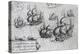 Battle of Manila Against Dutch Fleet in 1600, Philippines, 17th Century-null-Premier Image Canvas