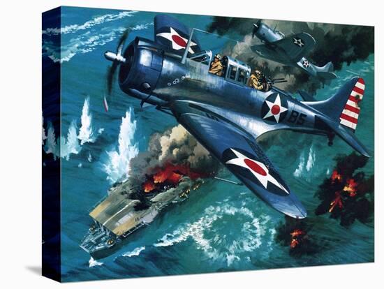 Battle of Midway-Wilf Hardy-Premier Image Canvas