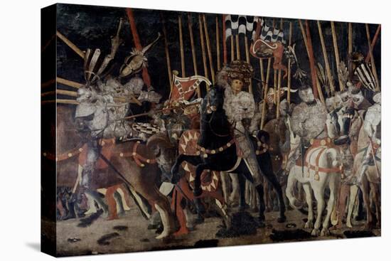 Battle of San Romano: the Counter Attack of Michelotto Da Contignola-Paolo Uccello-Premier Image Canvas