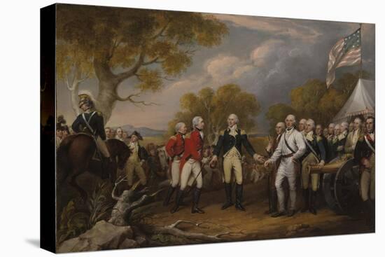 Battle of Saratoga-John Trumbull-Premier Image Canvas