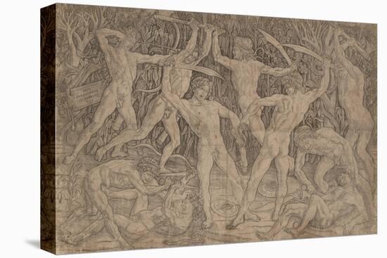 Battle of Ten Naked Men, 1465-Antonio Pollaiuolo-Premier Image Canvas