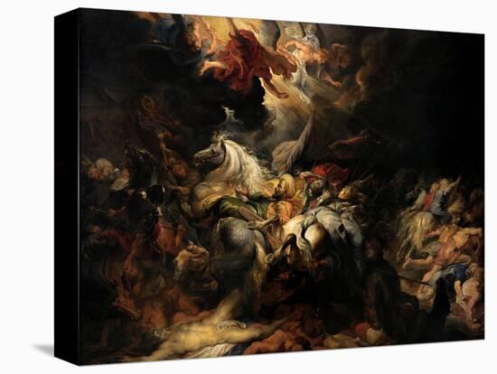 Battle of the Amazons, 1616-1618-Peter Paul Rubens-Premier Image Canvas