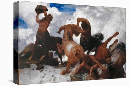 Battle of the Centaurs, 1872-73-Arnold Bocklin-Premier Image Canvas