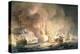 Battle of the Nile, 1st August 1798 at 10Pm, 1834-Thomas Luny-Premier Image Canvas