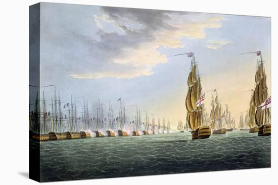 Battle of the Nile, August 1st 1798, for J. Jenkins's "Naval Achievements"-Thomas Whitcombe-Premier Image Canvas