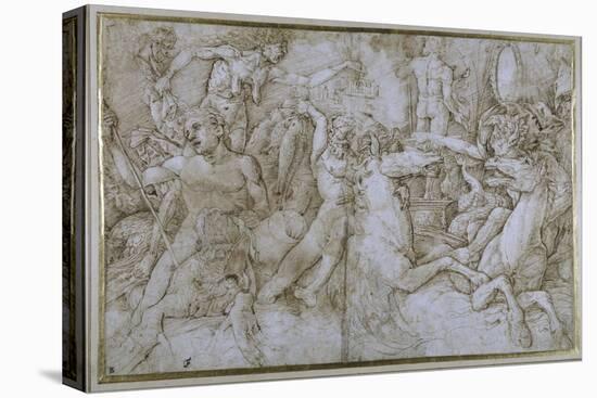 Battle of the Sea-Gods-Andrea Mantegna-Premier Image Canvas