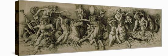 Battle of the Sea Gods-Andrea Mantegna-Premier Image Canvas