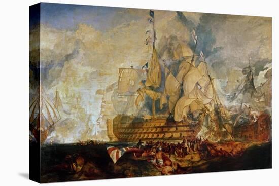 Battle of Trafalgar, 21 October 1805-J. M. W. Turner-Premier Image Canvas