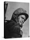 Battle Weary, Cigarette Smoking Marine on Saipan During Fight to Wrest the Island from Japanese-W^ Eugene Smith-Premier Image Canvas