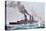 Battlecruiser HMS Lion Coming into Action, Battle of Jutland 31 May - 1 June 1916-null-Premier Image Canvas
