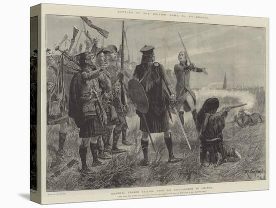 Battles of the British Army, Quebec-Richard Caton Woodville II-Premier Image Canvas