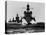 Battleship USS Pennsylvania Is Followed by Three Cruisers-null-Stretched Canvas