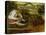 Bauer beim Dengeln seiner Sense. (Detail aus: Die Heuernte, siehe Bildnummer 870)-Pieter Brueghel the Elder-Premier Image Canvas