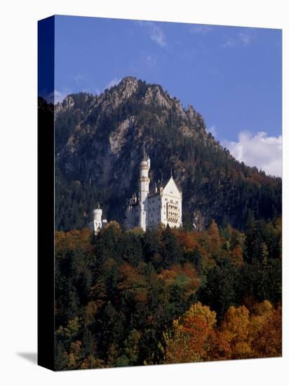 Bavarian Alps and Neuschwanstein Castle, Germany-Bill Bachmann-Premier Image Canvas