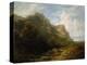 Bavarian Mountain Landscape, about 1870-Carl Spitzweg-Premier Image Canvas