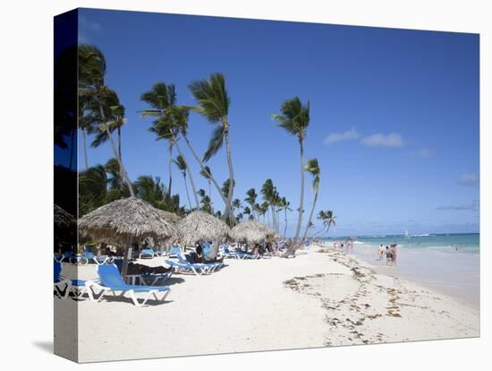 Bavaro Beach, Punta Cana, Dominican Republic, West Indies, Caribbean, Central America-Frank Fell-Premier Image Canvas