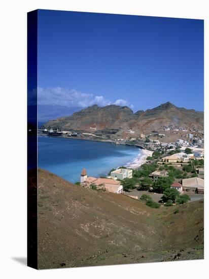 Bay and Town of Mondelo on Sao Vicente Island, Cape Verde Islands, Atlantic Ocean, Africa-Renner Geoff-Premier Image Canvas