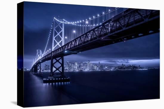 bay-bridge-1-Lincoln Harrison-Stretched Canvas