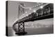 Bay Bridge at Night-Aaron Reed-Stretched Canvas