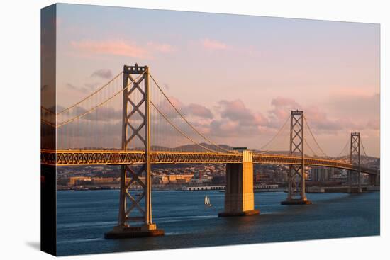 Bay Bridge at Sunset-nstanev-Premier Image Canvas