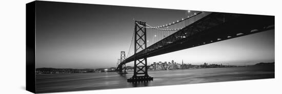 Bay Bridge San Francisco Ca USA-null-Stretched Canvas