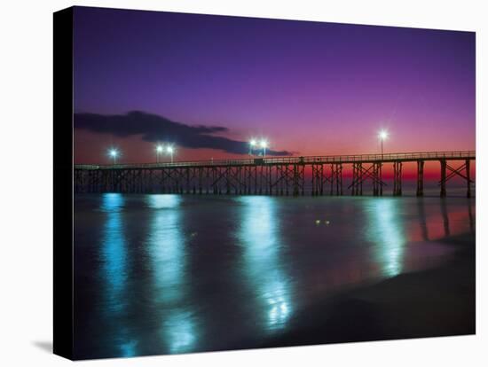 Bay Co.Pier, Gulf of Mexico, Panama City Beach, FL-Jim Schwabel-Premier Image Canvas