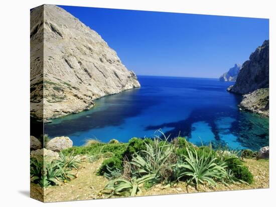 Bay Near Puerto Pollensa, Mallorca (Majorca), Balearic Islands, Spain, Europe-John Miller-Premier Image Canvas