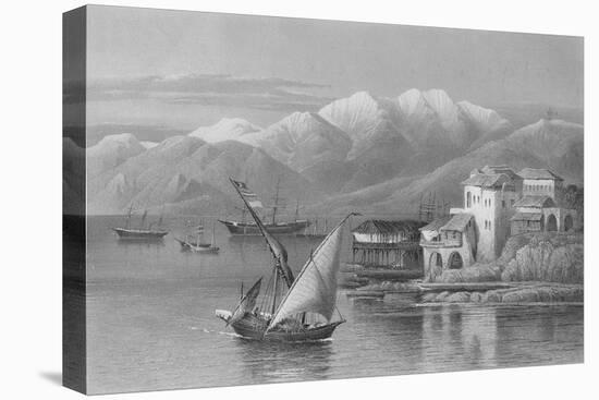 Bay of Beirut, Engraved by C. Cousen-John Douglas Woodward-Premier Image Canvas