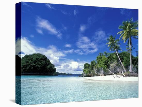 Bay of Honeymoon Island, World Heritage Site, Rock Islands, Palau-Stuart Westmoreland-Premier Image Canvas