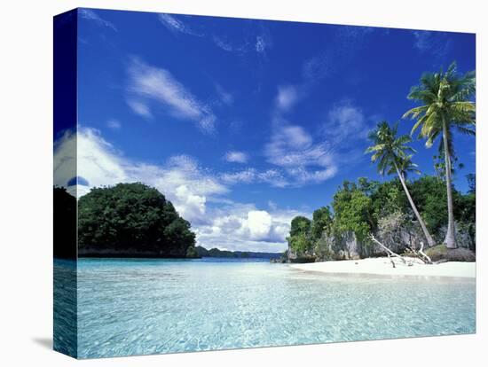 Bay of Honeymoon Island, World Heritage Site, Rock Islands, Palau-Stuart Westmoreland-Premier Image Canvas