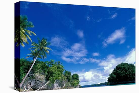 Bay of Honeymoon Island, World Heritage Site, Rock Islands, Palau-Stuart Westmoreland-Premier Image Canvas