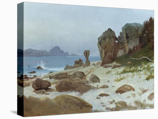 Bay of Monterey-Albert Bierstadt-Premier Image Canvas