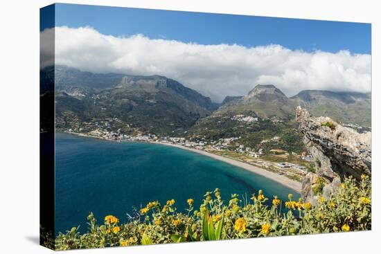 Bay of Preveli, Rethymno, Crete, Greek Islands, Greece, Europe-Markus Lange-Premier Image Canvas