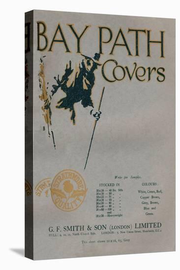 'Bay Path Covers - G.F. Smith & Son (London) Limited advert', 1919-Unknown-Premier Image Canvas