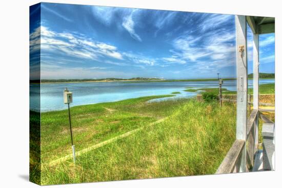 Bay View from a Porch-Robert Goldwitz-Premier Image Canvas