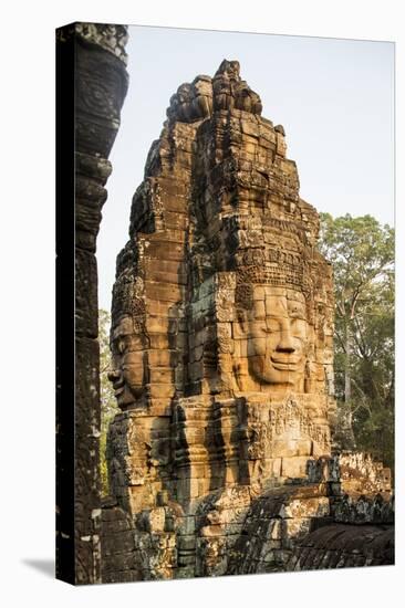 Bayon Temple, Angkor Wat, Siem Reap, Cambodia-Paul Souders-Premier Image Canvas