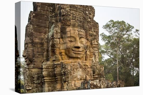 Bayon Temple, Angkor Wat, Siem Reap, Cambodia-Paul Souders-Premier Image Canvas
