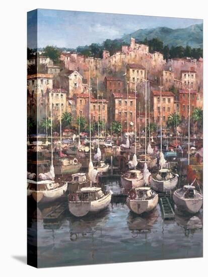 Bayside Harbor I-Furtesen-Stretched Canvas