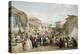 Bazaar at Kabul During the Fruit Season, First Anglo-Afghan War, 1838-1842-James Atkinson-Premier Image Canvas