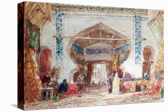 Bazaar in Constantinople-Felix Ziem-Premier Image Canvas