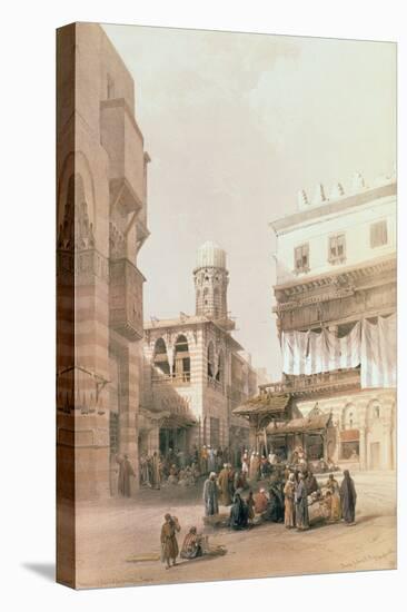 Bazaar of the Coppersmiths, Cairo, from "Egypt and Nubia", Vol.3-David Roberts-Premier Image Canvas