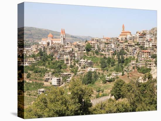 Bcharre, Qadisha Valley, Lebanon, Middle East-Wendy Connett-Premier Image Canvas