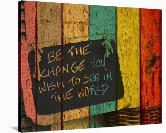 Be the Change-Irena Orlov-Stretched Canvas