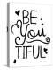 Be You Tiful-Jace Grey-Stretched Canvas