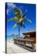 Beach and Beach Bar-Frank Fell-Premier Image Canvas